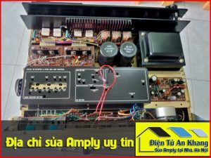 Sửa chữa amply bị mất 1 kênh uy tín tại Hà Nội